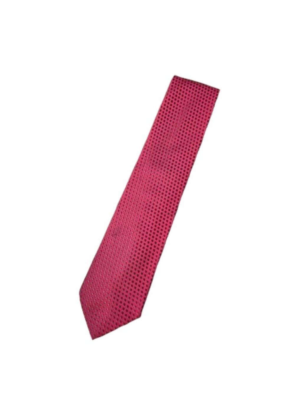 Ermenegildo Zegna Red Dot 100% Silk Tie XL 64" x 3.75"